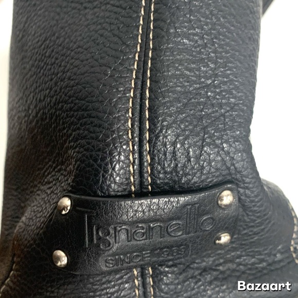 Tignanello Dark Leather Crossbody Bag - Picture 3 of 8